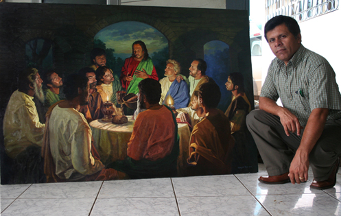 Mauricio Rizo, artista nicaraguense, Arte Nicaraguense, Atelier Yoyita