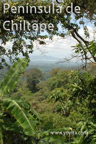 peninsula de chiltepe Managua