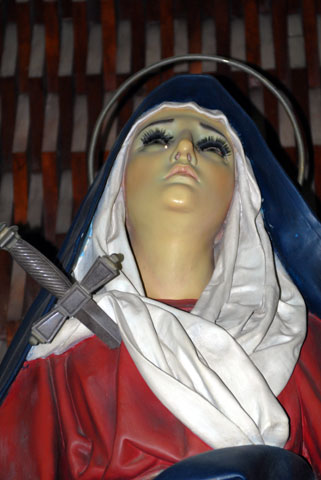 Virgen Dolorosa acercameiento 