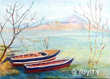 lago de managua  © Yoyita dra. gloria m. sanchez de norris yoyita