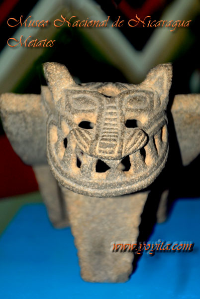 metates nicaraguenses museo nacional de Nicaragua Yoyita