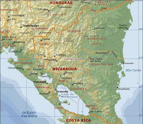  Map of Nicaragua