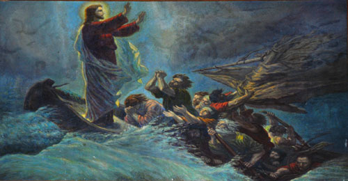 Christ at sea