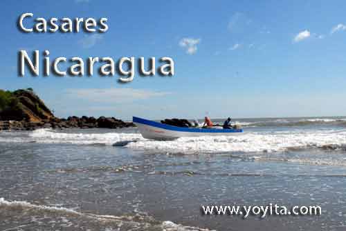 Fischer am Casares Strand, Nicaragua