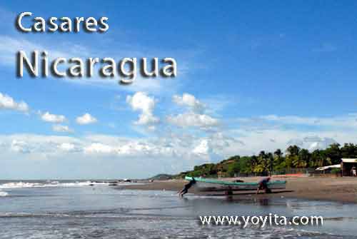 Fischer am Casares Strand, Nicaragua