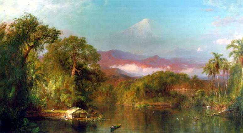 Chimborazo by Frederick Church