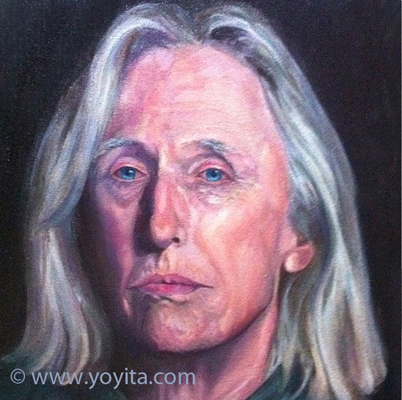 portrait of David oils by Yoyita