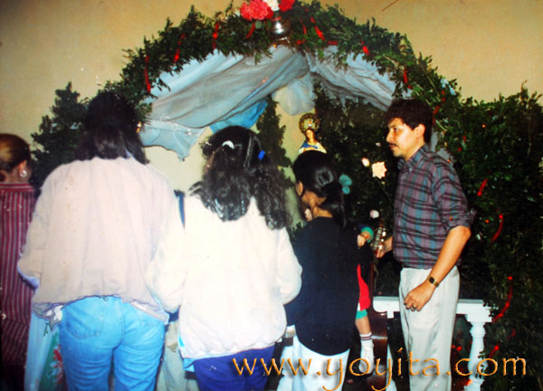 altar Purisima La Griteria 7 de Diciembre