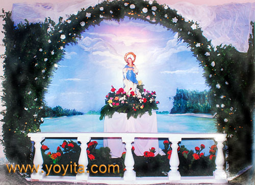 altar la purisima de los Sanchez Zeledon Yoyita