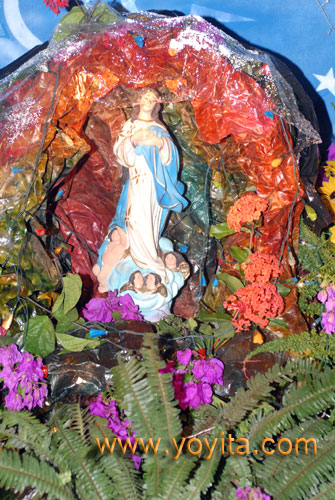 altar la purisima de los Medrano yoyita