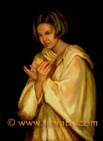 Divine Mercy painting by Yoyita