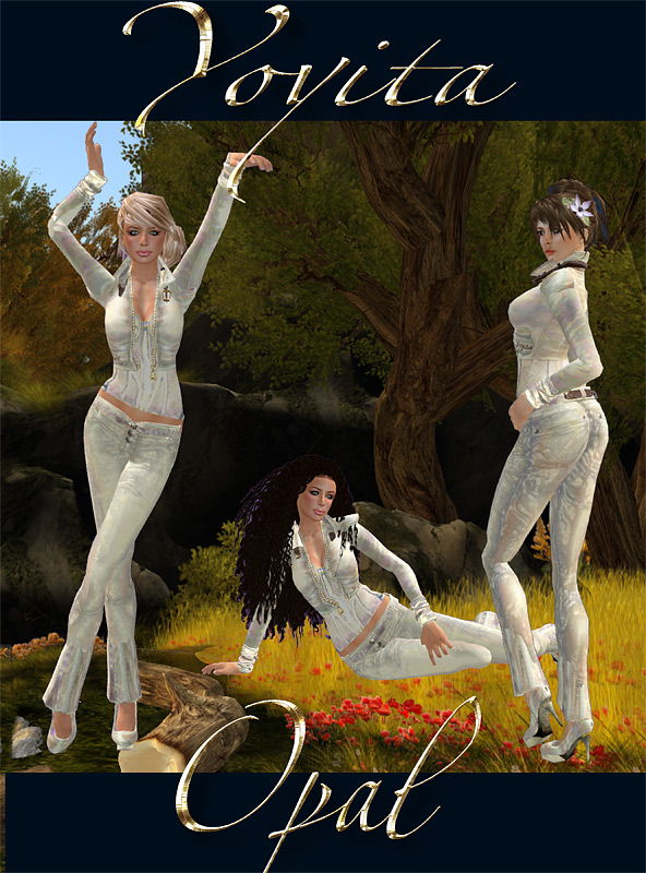 Opal pants set