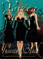 Indecent black dress by Yoyita