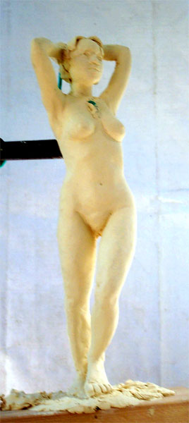 Scultura Contraposto donna © Yoyita