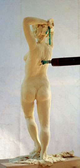 Scultura Contraposto donna © Yoyita