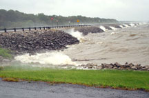 Barnett Reservoir dam