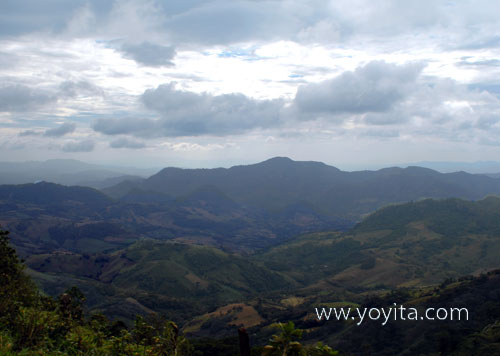 Jinotega mountains