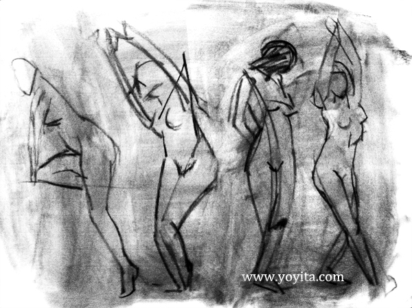 gesture drawing Atelier Yoyita