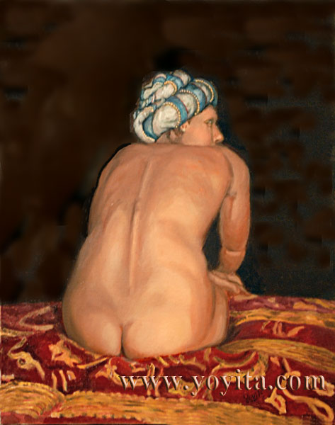 the turban classical nude © Dr. Gloria  M. Norris  yoyita