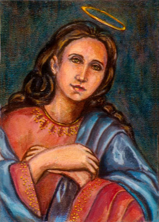 Virgin Mary © Dr. Gloria  M. Norris Yoyita