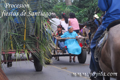procesion fiestas de Santiago