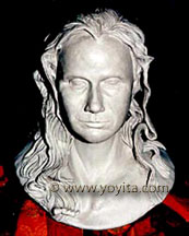 comissioned portrait bust © Dr. Gloria  M. Norris Yoyita